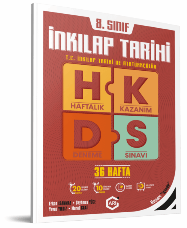 Resim 8. Sınıf T.C. İnkılap Tarihi ve Atatürkçülük Arı Haftalık Kazanım Deneme