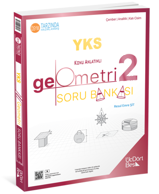 Resim 345 - TYT-AYT Geometri Soru Bankası 2 - GÜNCEL BASKI 2027