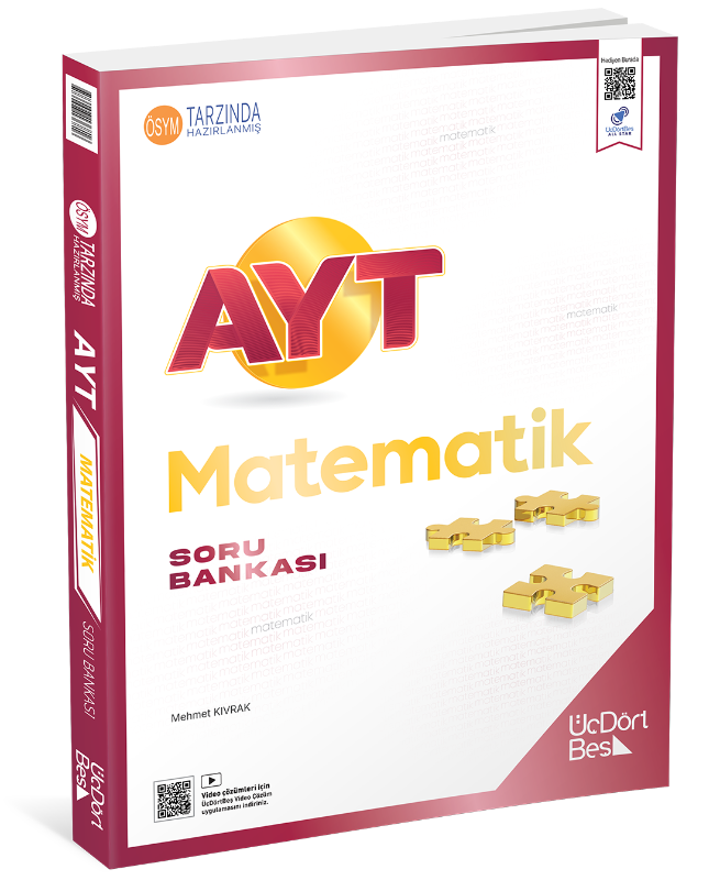 Resim 345 - AYT Matematik Soru Bankası - GÜNCEL BASKI 2027