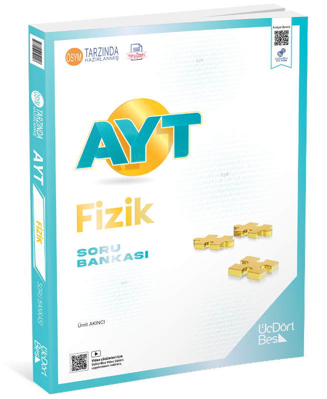 Resim 345 - AYT Fizik Soru Bankası - GÜNCEL BASKI 2027
