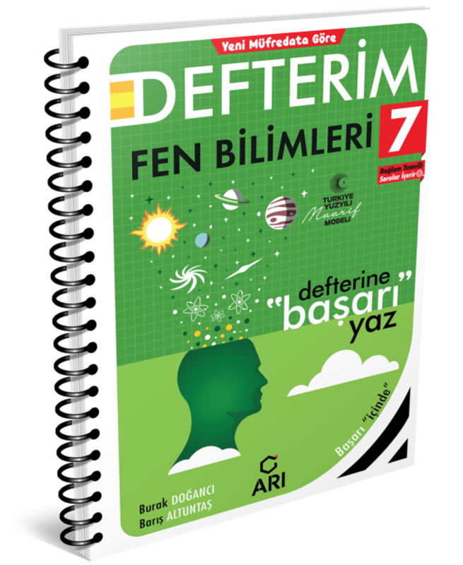 Resim 7 Sınıf Fenito Fen Bilimleri Defterim GÜNCEL