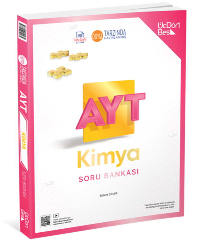 Resim 345 - AYT Kimya Soru Bankası - GÜNCEL BASKI