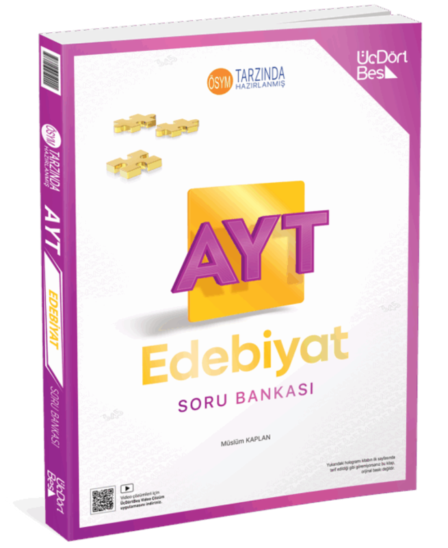 Resim 345 - AYT Edebiyat Soru Bankası - GÜNCEL BASKI