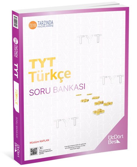 345 - TYT Türkçe Soru Bankası - GÜNCEL BASKI  resmi